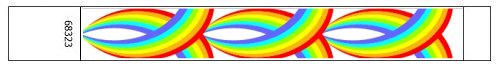 Rainbow Design Paper Wristbands