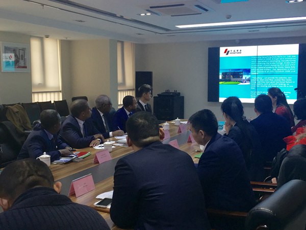 非洲五國使節洽談會在亨通濟南分公司隆重召開(圖2)